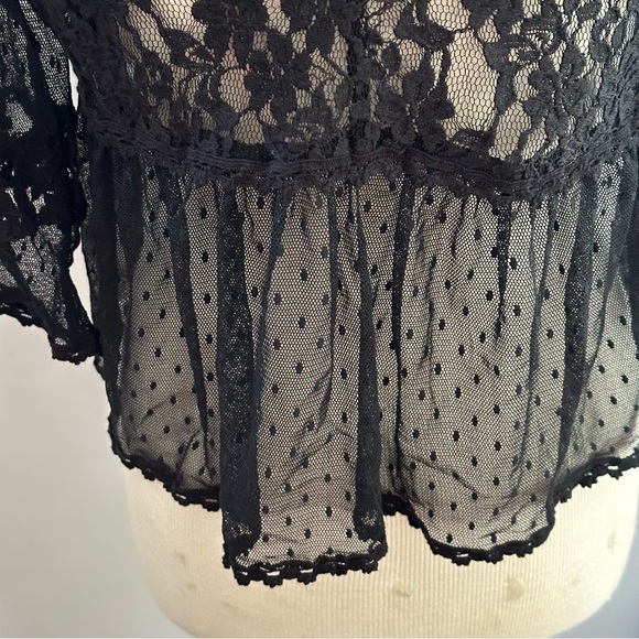 Free People Modern Romance lace crop top - Picture 8 of 12